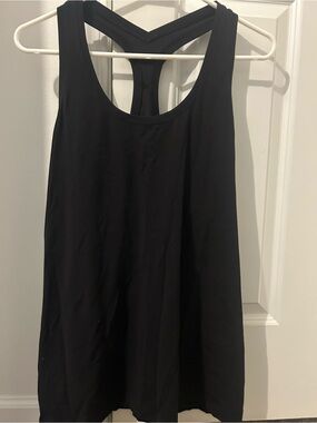 lululemon athletica Black Racerback Training Tank